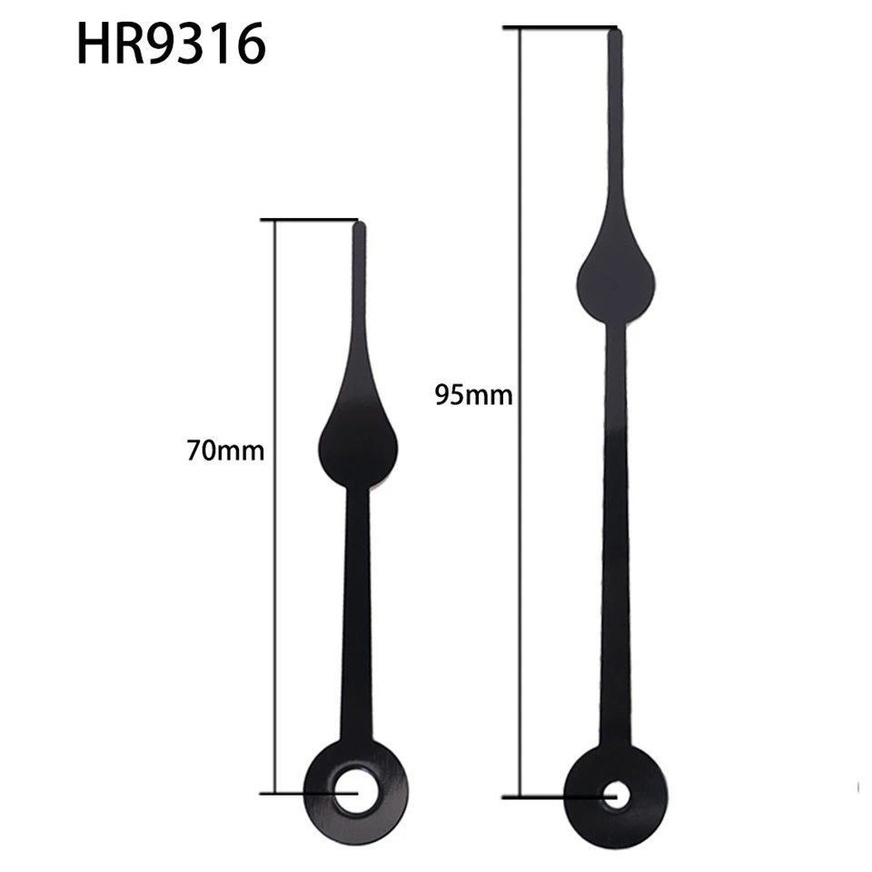 Revèy Men HR9316 Nwa Lè ak Minit